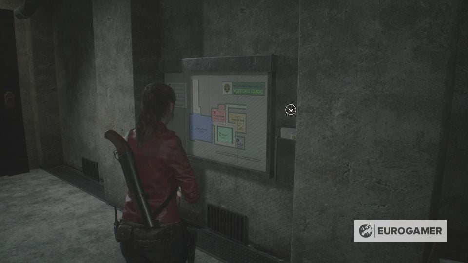 Resident Evil 2 Parking Garage, Diamond Key and Square Crank